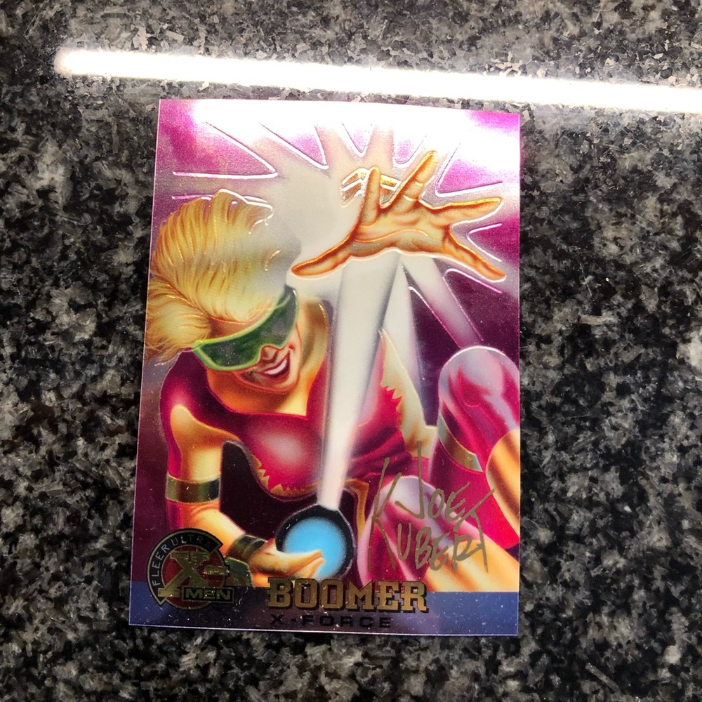 1995 Fleer Ultra Boomer #20 X-Men trading card!!!